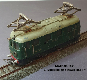 Märklin RS 800 H0 Elektrolok, Guss, offene Bürstenkammer, ab ca. 1938