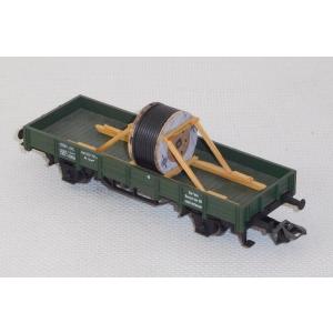 Märklin x0002 H0 Niederbordwagen beladen mit Kabeltrommel