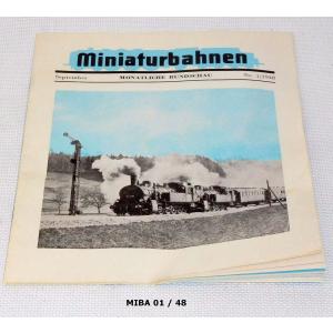 MIBA Heft 1 / 1948 Ausgabe September