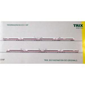 Minitrix 12197 N Triebwagenzug ICE 3 MF, 8-tlg., DB, OVP