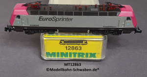Minitrix 12863 N Elektrolok, BR 127 001-6, EuroSprinter, OVP