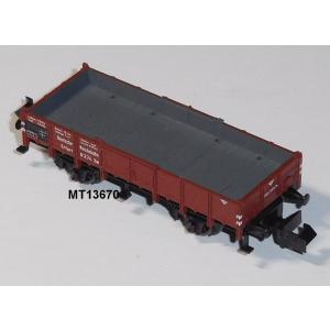 Minitrix 13670 N Niederbordwagen Erfurt, Xw, DR, OVP