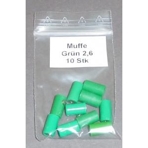 MUGN 2,6 mm Muffe, Grün