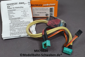 Multiplex 75024 E-Fahrregler Pico Duo 400 ESC 30A, OVP