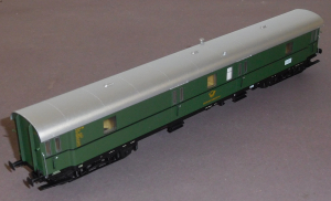 Piko 53302 H0 Postwagen Post4-p/21.6, Wg.Nr.5345, DBP, OVP