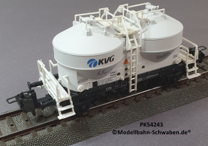 Piko 54243 H0 Zementsilowagen KVG, DB, OVP