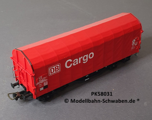 Piko 58031 H0 Schiebeplanenwagen DB Cargo, DB, OVP