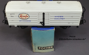 Pocher 318 H0 Güterwagen SJ Rimfo, OVP