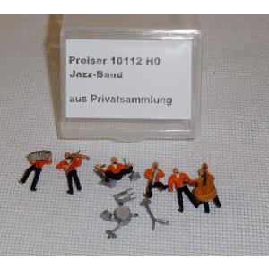 Preiser 10112 H0 Jazz-Band, Orange Blazer, EVP