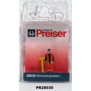 Preiser 28030 H0 1:87 Streckenposten, OVP