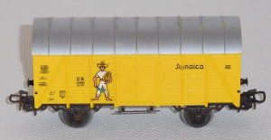 Primex 4544 H0 gedeckter Güterwagen Jamaica, 248680, Gm39, DB