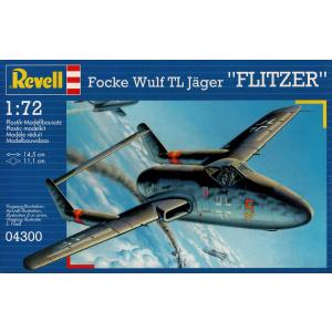 Revell 04300 Bausatz 1:72, Focke Wulf TL Jäger Flitzer, OVP