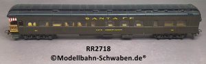 Rivarossi 2718 HO Aussichtswagen, Endplattform, BN 35, SANTA FE