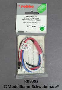 Robbe 8392 Fahrtregler RSC 110 SLOW FLY, 5-8 NC 10A, OVP
