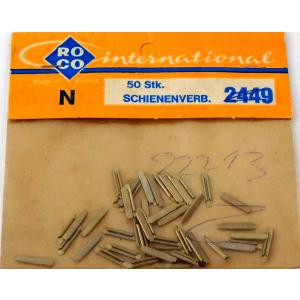 Roco 02449 N-Schienenverbinder, 50 Stk.