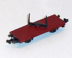 Roco 2300 N Drehschemelwagen, 2-achsig, braun, OVP