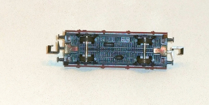 Roco 2300 N Drehschemelwagen, 2-achsig, braun, OVP
