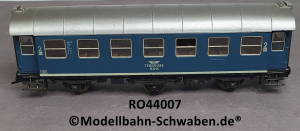 Roco 44007 H0 Umbauwagen, ex B3yge, 2.Kl., blau-grau, TAG