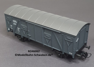 Roco 46062 H0 Gedeckter Güterwagen, grau, CFL, OVP