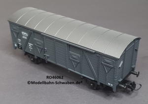Roco 46062 H0 Gedeckter Güterwagen, grau, CFL, OVP