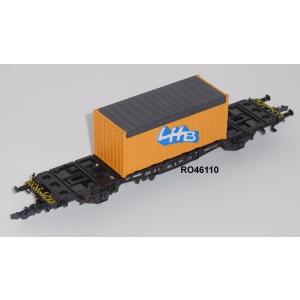 Roco 46110 H0 Containertragwagen LHB, DB, OVP