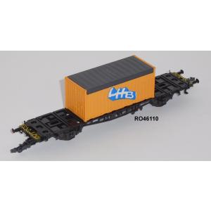 Roco 46110 H0 Containertragwagen LHB, DB, OVP