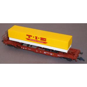 Roco 46362 H0 Taschenwagen mit Sattelauflieger T.I.E, DB, OVP