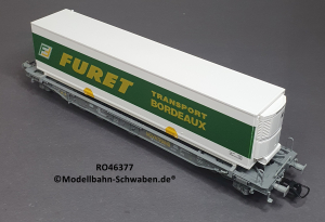 Roco 46377 H0 Taschenwagen Furet, SNCF, OVP