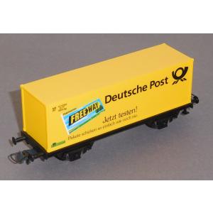 Roco 47251 H0 Containerwagen Deutsche Post Freeway, DB, OVP