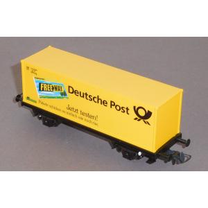 Roco 47251 H0 Containerwagen Deutsche Post Freeway, DB, OVP