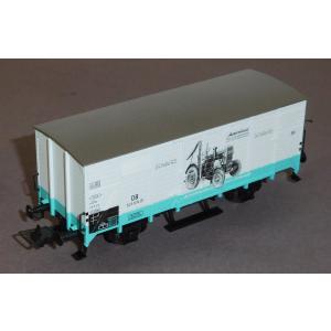 Roco 47284 H0 Gedeckter Güterwagen, MAN Ackerdiesel, DB, OVP