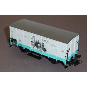 Roco 47284 H0 Gedeckter Güterwagen, MAN Ackerdiesel, DB, OVP