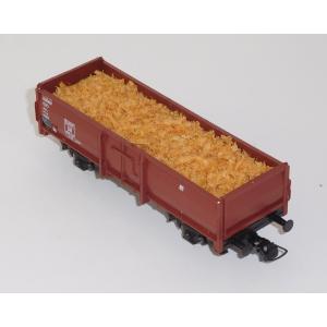 Roco 47944 H0 Hochbordwagen bel.m. Holzschnitzel, DB, OVP