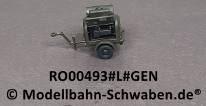 Roco Minitank 493 H0 Generator Anhänger, Fertigmodell