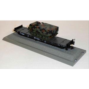 Roco Minitank 826 H0 Schwerlastwagen Samms mit Raketenwerfer Mars, DB, OVP