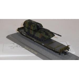 Roco Minitank 866 H0 Schwerlastwagen Samms bel. mit Panzerhaubitze PZH 2000, BW, DB, OVP