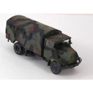 Roco Minitank 887 H0 MAN 630 Koffer LKW Bundeswehr getarnt, Fertigmodell