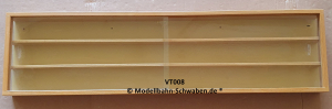 Sammlervitrine, Wand, HxBxT (mm) 275 x 1040 x 70