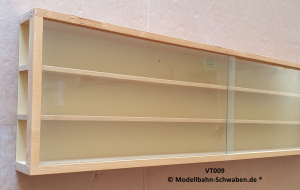 Sammlervitrine, Wand, HxBxT (mm) 275 x 1040 x 70
