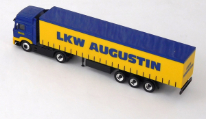Schuco 22800 H0 1:87 F2000 Gardinenplanensattelzug LKW Augustin