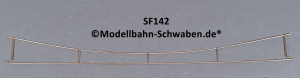 Sommerfeldt #142 H0/H0m DB Fahrdraht, verkupfert, 0,7 x 215mm