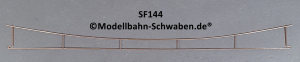 Sommerfeldt #144 H0/H0m DB Fahrdraht, verkupfert, 0,7 x 250mm