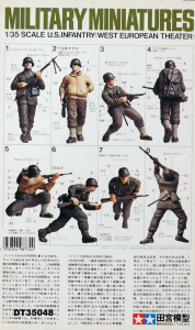 Tamiya 35048 M1:35 U.S. Infantry West European Theater