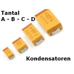 Tantal Kondensator SMD 10V 100µF BF B