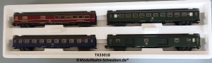 Trix 33018 H0 Schnellzug Wagenset , 4-tlg., DB, OVP