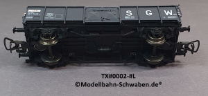 Trix Express #0002 H0 Offener Güter- / Hochbordwagen SGW, BN 050 4 579-5, SNCF