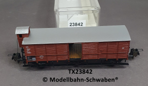 Trix Express 23842 H0 Gedeckter Güterwagen, Brhs BN 102 435, DB, OVP