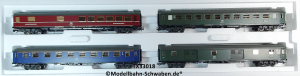 Trix Express 33018 H0 Schnellzug Wagenset , 4-tlg., DB, OVP