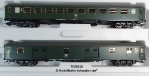 Trix Express 33018 H0 Schnellzug Wagenset , 4-tlg., DB, OVP