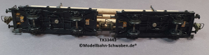 Trix Express 33443 H0 Langholz- / Drehschemelwagen m.Brh. und Holzladung, DB